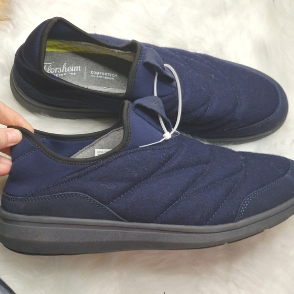 Florsheim Java Moc Wool slip on comfort Men's 13M NWT - Picture 10 of 14